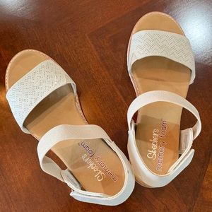 Skechers Memory Foam Sandals.